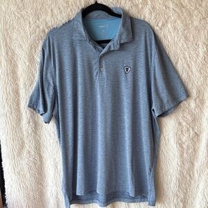 johnnie-O Light Blue Polo Shirt